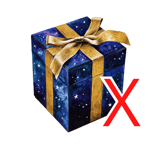 Traditional gift Many gifts hurt the environment