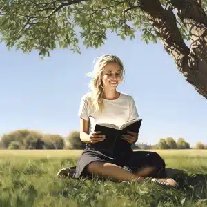 Children caring for tree planting